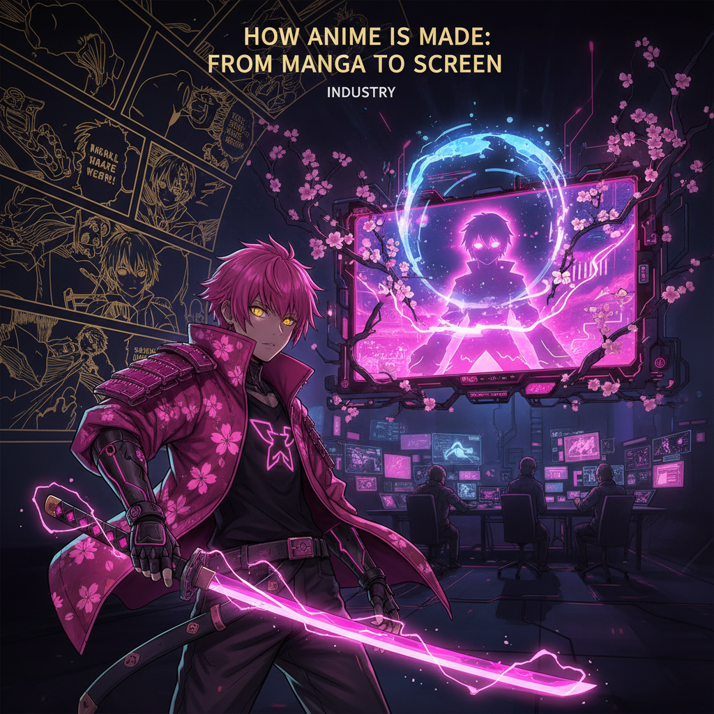 How Anime is Made: From Manga to Screen
